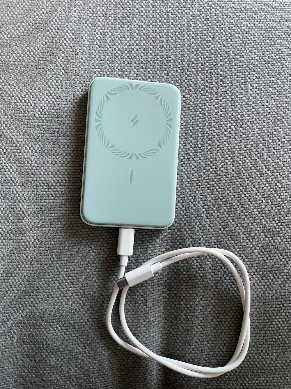 Anker Portable Wireless Power Bank Charger in Sage Green